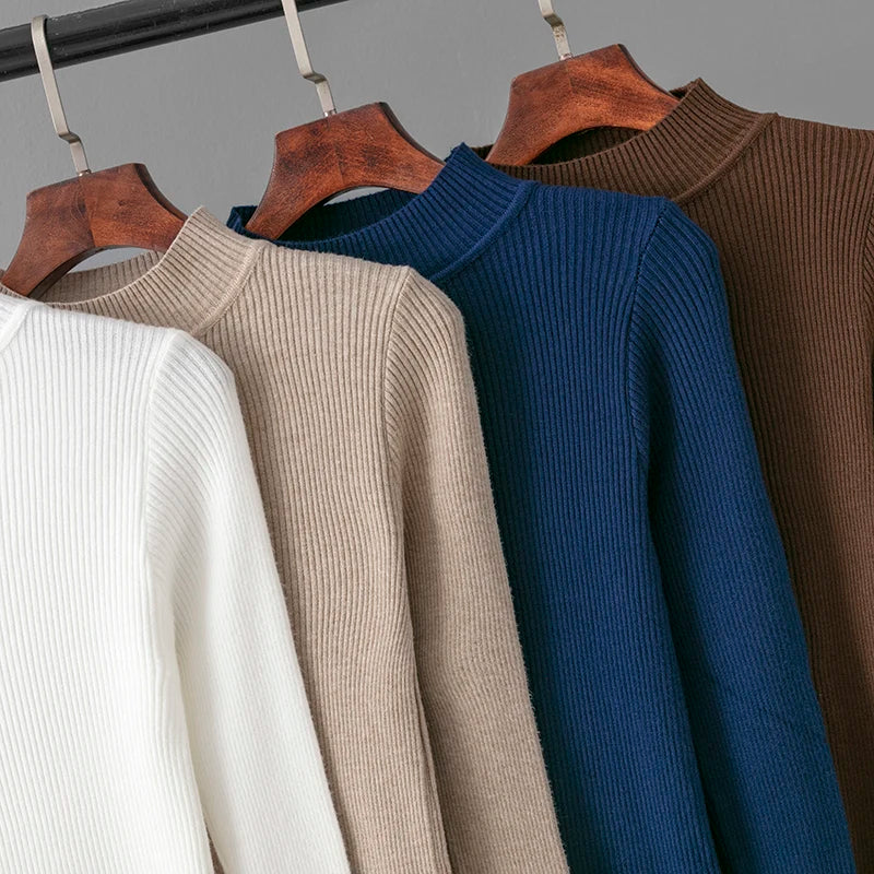 Winter Cashmere Turtleneck Sweater