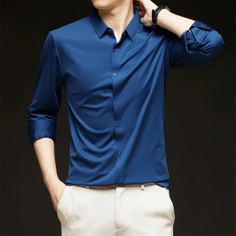 Men's Stretch Slim Fit Shirt