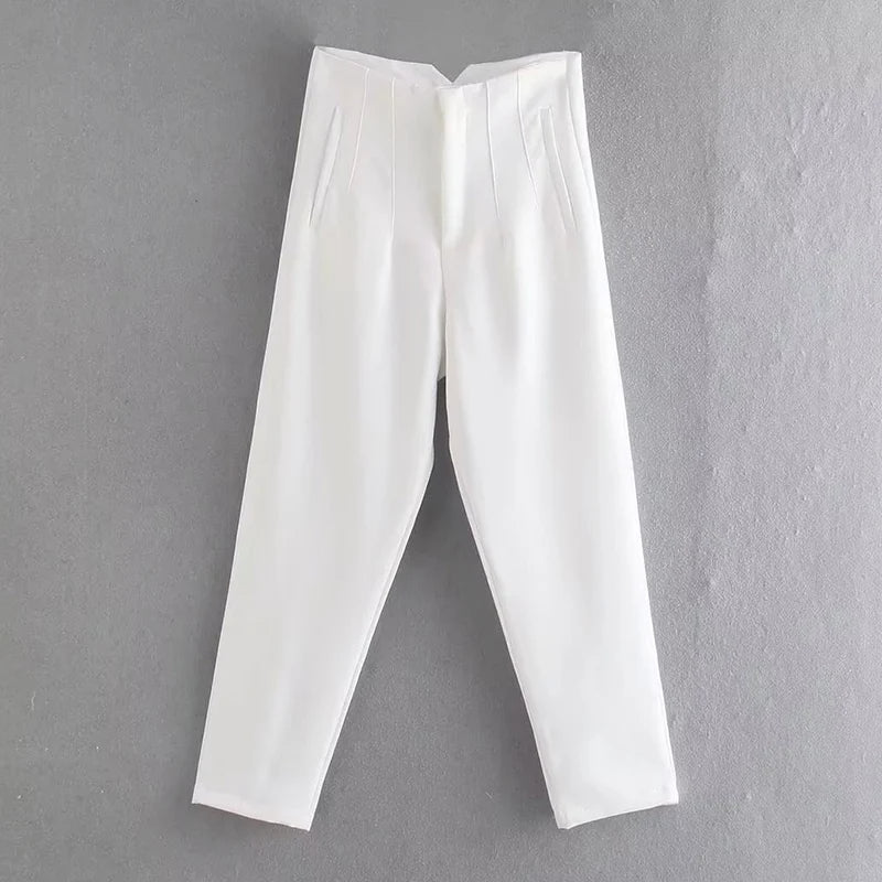 Women's High-Waist Office Pants