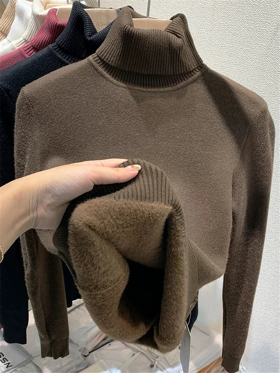 ElegantHeat Knitted Pullover