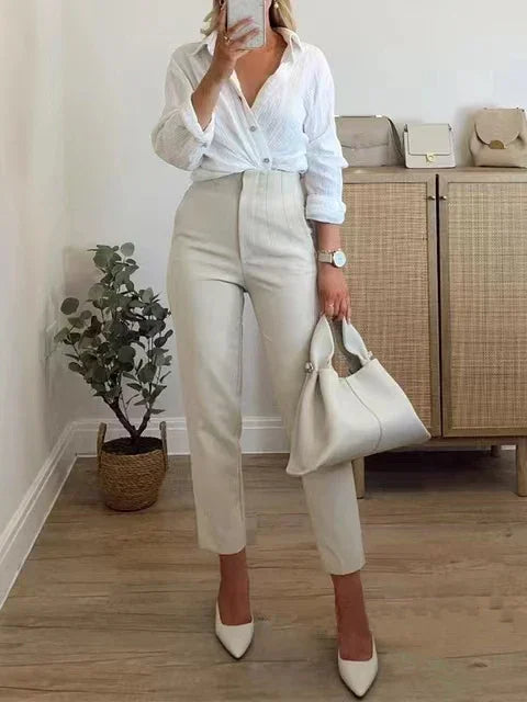 Women's High-Waist Office Pants