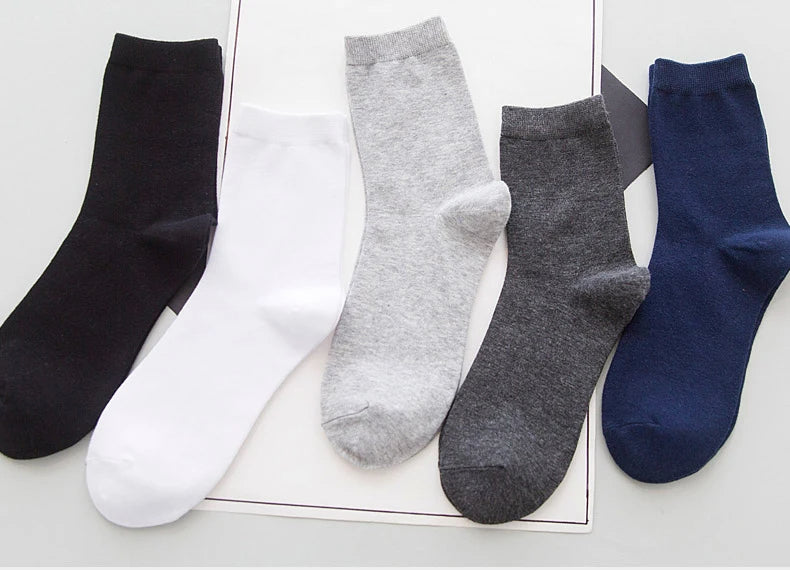 Cotton Blend Business Socks (10 Pairs)