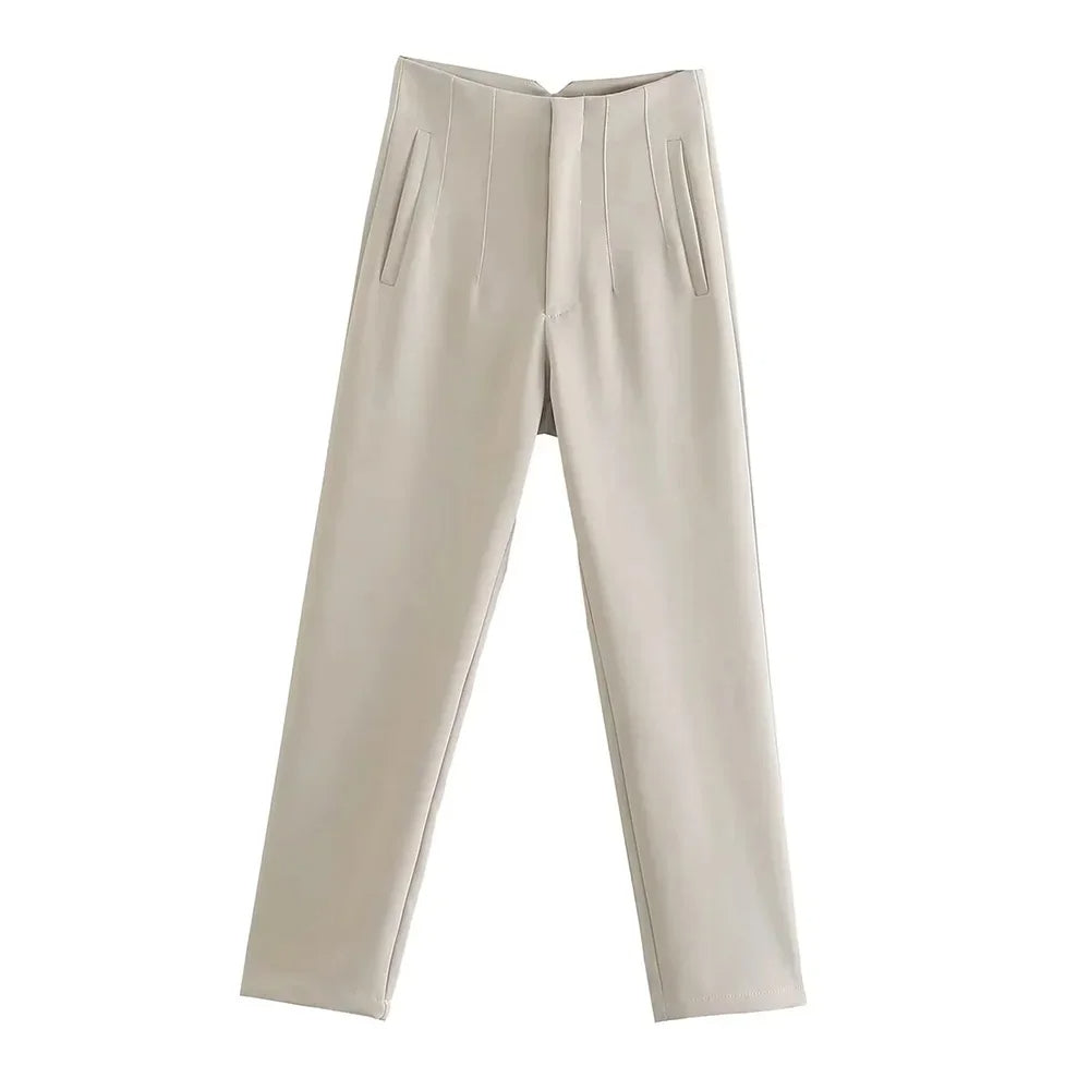 Women's High-Waist Office Pants