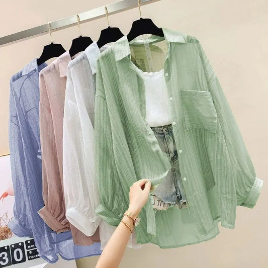 Summer Breeze Chiffon Cardigan