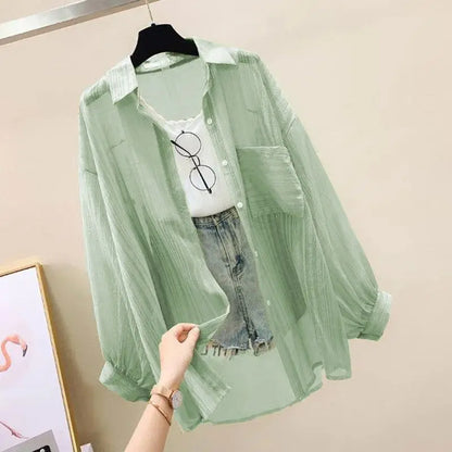 Summer Breeze Chiffon Cardigan