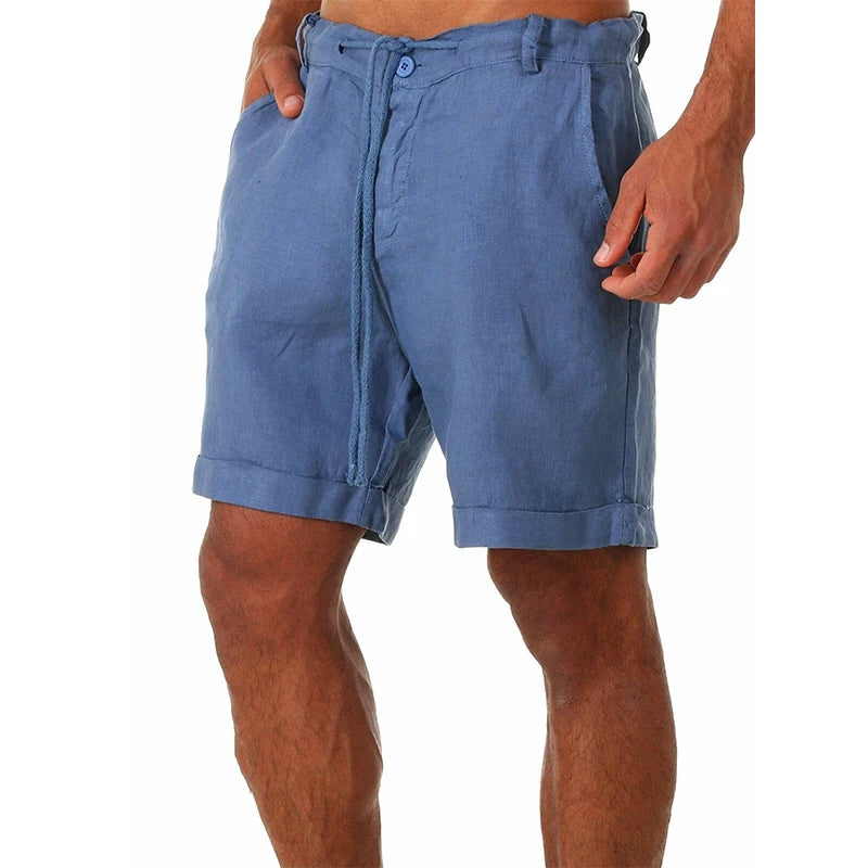 BreezeFlex Linen Shorts