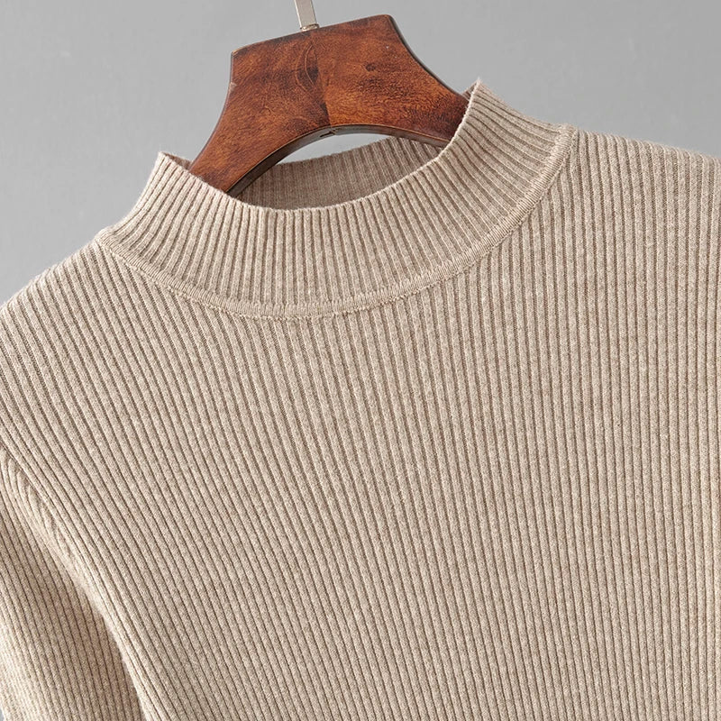 Winter Cashmere Turtleneck Sweater