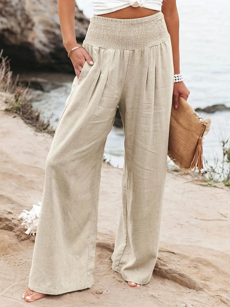 Women's Loose Linen Pants