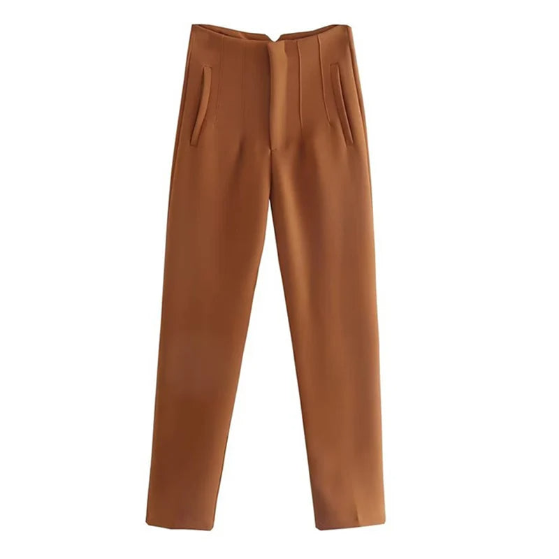 Women's High-Waist Office Pants