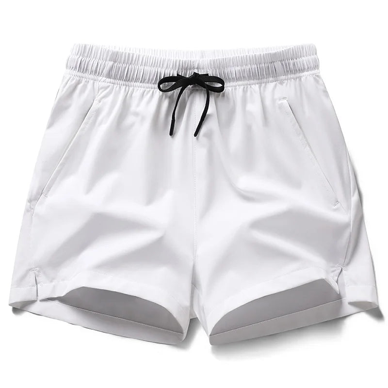 Sports Shorts with Zipper Pockets