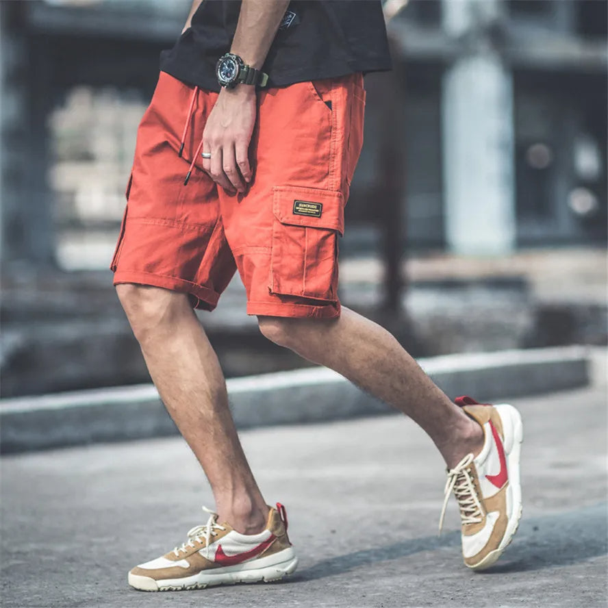 Men’s Streetwear Multi-Pocket Cargo Shorts