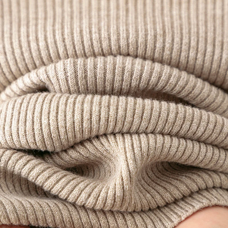 Winter Cashmere Turtleneck Sweater