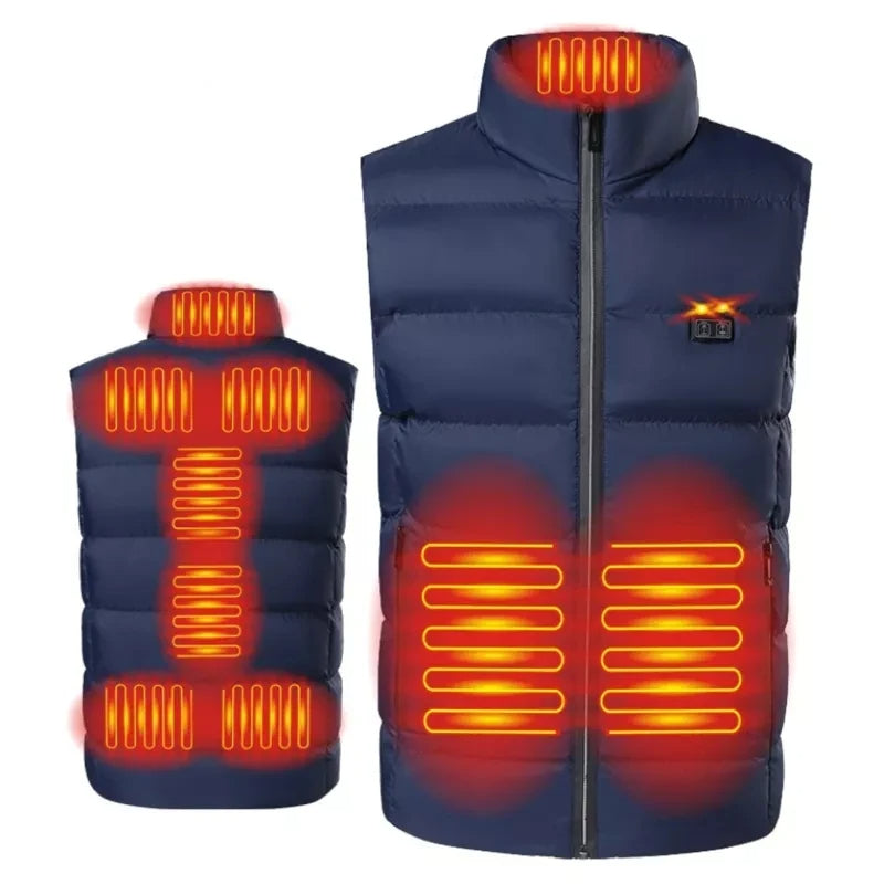 9 Areas Heated Vest Jacket