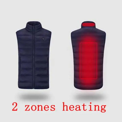 9 Areas Heated Vest Jacket