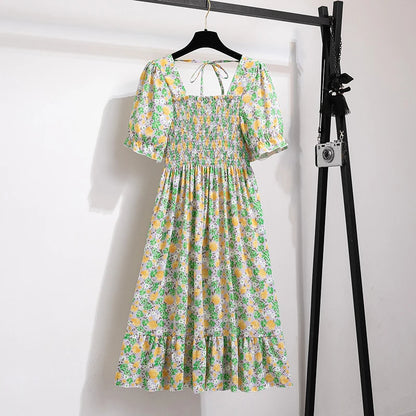 Summer Chiffon Boho Dress