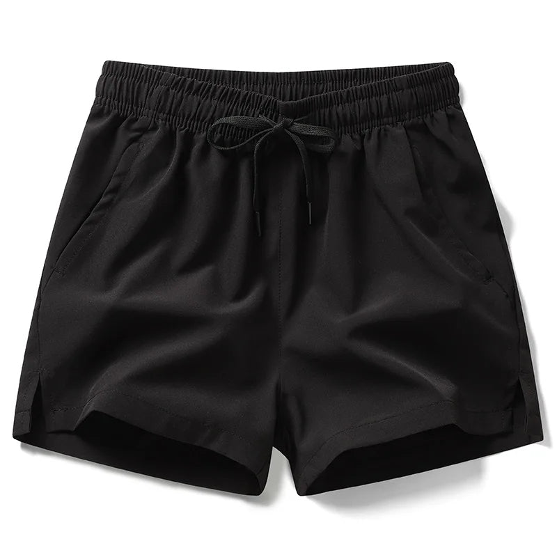 Sports Shorts with Zipper Pockets