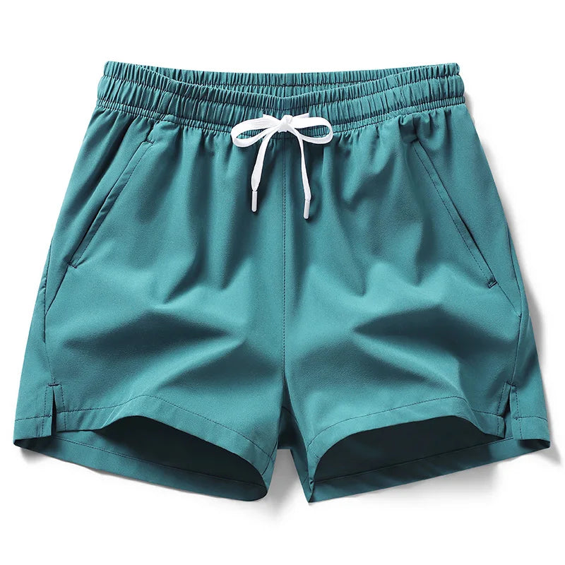 Sports Shorts with Zipper Pockets