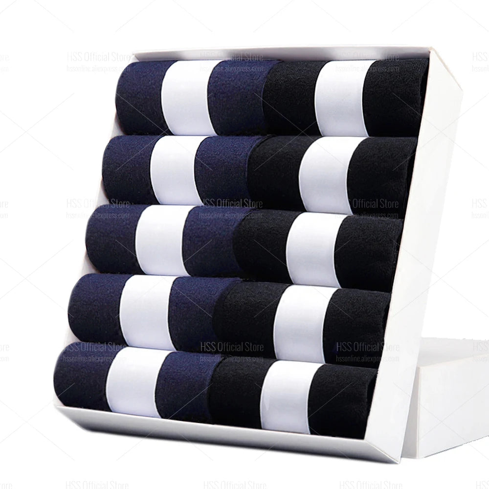 Cotton Blend Business Socks (10 Pairs)