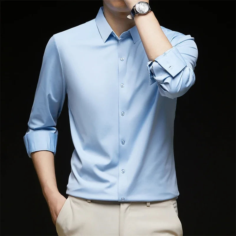 Men's Stretch Slim Fit Shirt