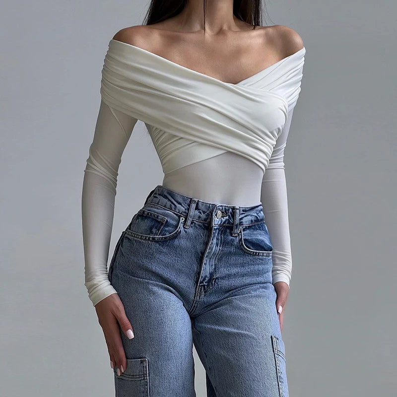 Autumn Backless Corset Bodysuit