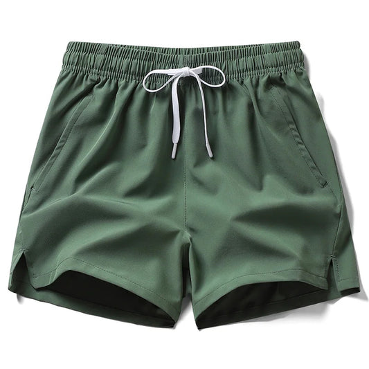 Sports Shorts with Zipper Pockets