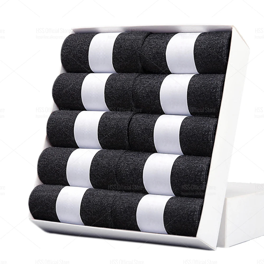 Cotton Blend Business Socks (10 Pairs)