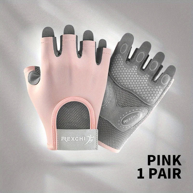 Breathable Half-Finger Gloves