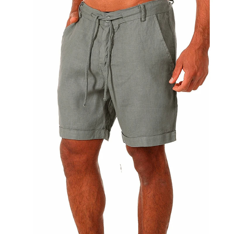 BreezeFlex Linen Shorts