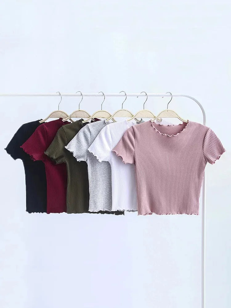 Vintage O-Neck Slim Fit T-Shirt